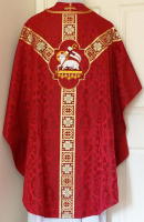 Red Gothic Vestment
